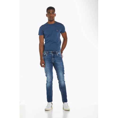 Calça Jeans Masculina Skinny Denuncia 101324344 Azul