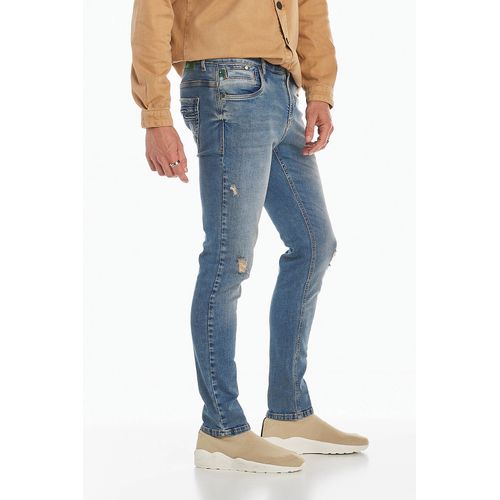 Calça Jeans Masculina New Skinny Osmoze 5001100095 Azul