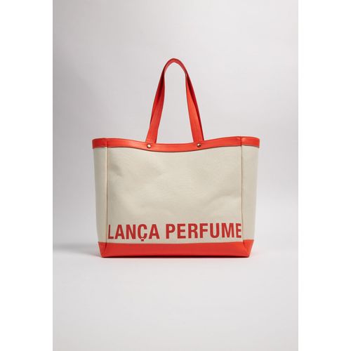 Bolsa Shopping Lona Lança Perfume 538SH000020 09541 Off/ Laranja